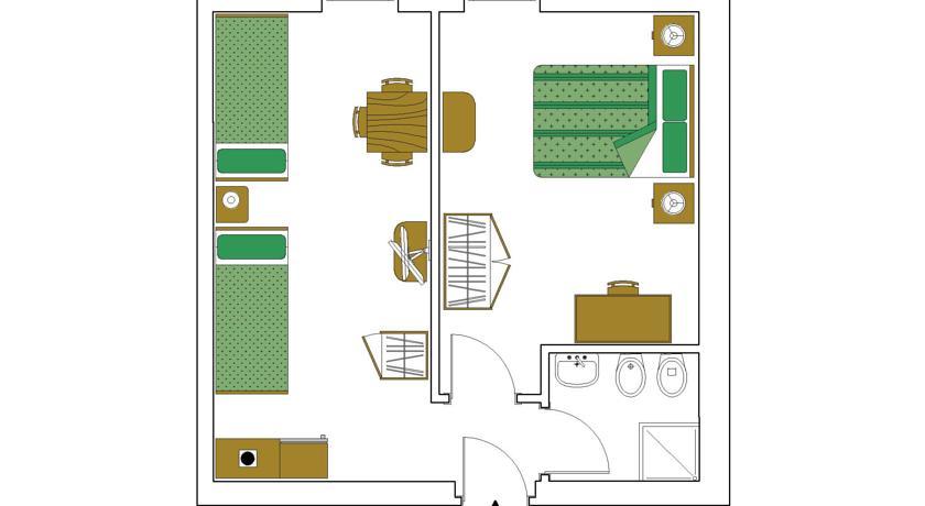 Hotel Elbele Garni Folgaria Phòng bức ảnh